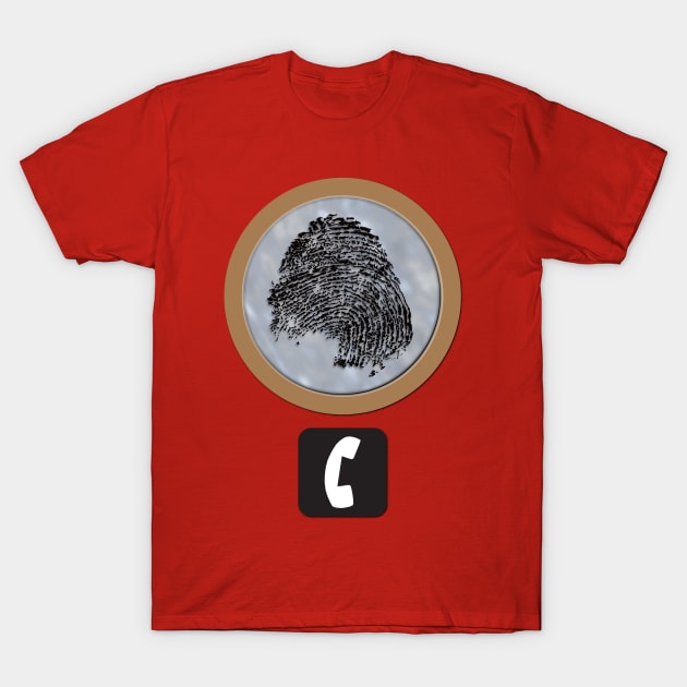 Panic Button T-Shirt by Little Birds